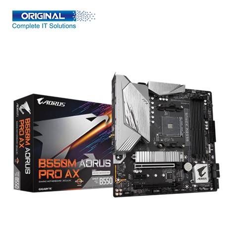 Gigabyte B550M AORUS PRO AX DDR4 AM4 Socket Motherboard