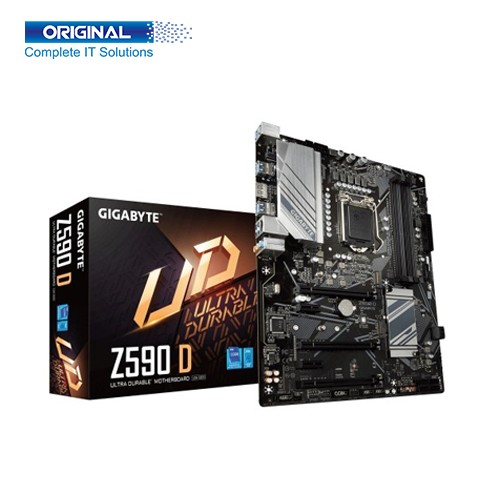 Gigabyte Z590 D Intel 10th and 11th Gen ATX Motherboard