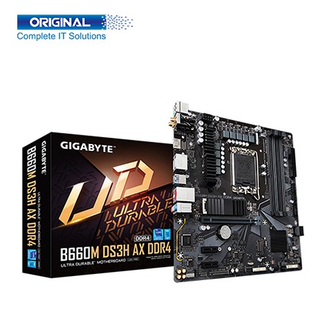 Gigabyte B660M DS3H AX DDR4 12th Gen Micro ATX Motherboard