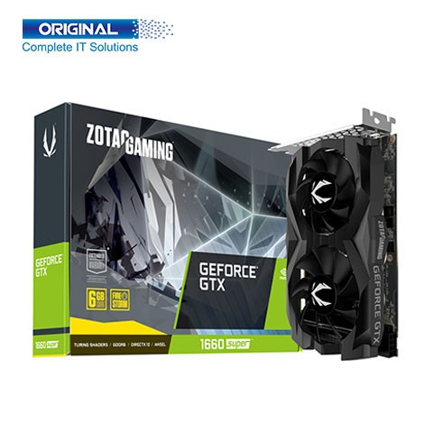 (Bundle With PC) ZOTAC GAMING GeForce GTX 1660 SUPER 6GB GDDR6 Twin Fan NVIDIA Graphics Card