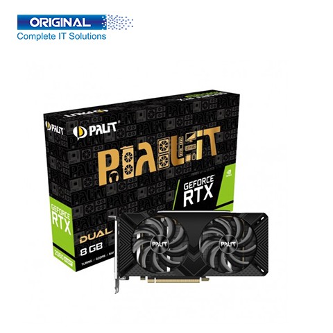 (Bundle With PC) Palit GeForce RTX 2060 SUPER DUAL 8GB GDDR6 Graphics Card