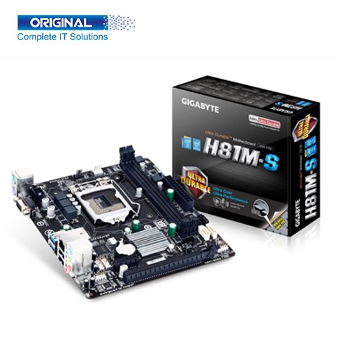 Gigabyte GA-H81M-S 4th Gen Intel Micro ATX Motherboard