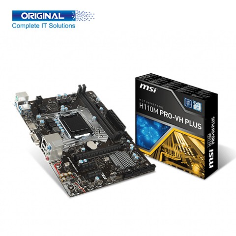 MSI H110M Pro-VH Plus 6th Gen DDR4 LGA 1151 Motherboard