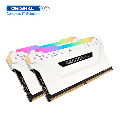 Corsair Vengeance RGB Pro 16GB DDR4 3200MHz Desktop Ram White