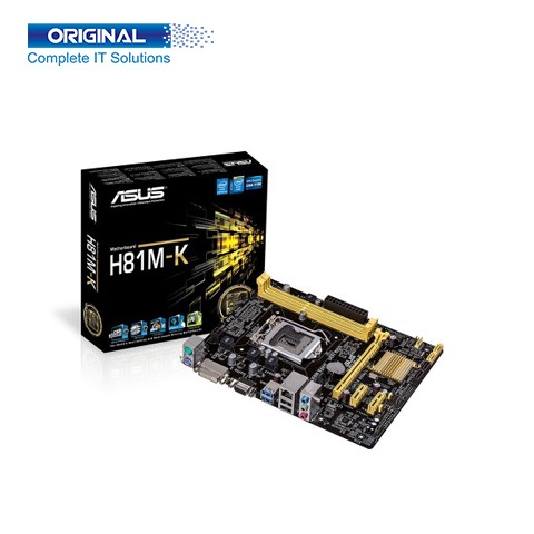 Asus H81M-K DDR3 Intel 4th Gen Motherboard