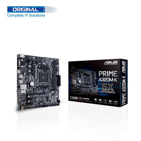 ASUS Prime A320M-K DDR4 AMD AM4 ATX Motherboard