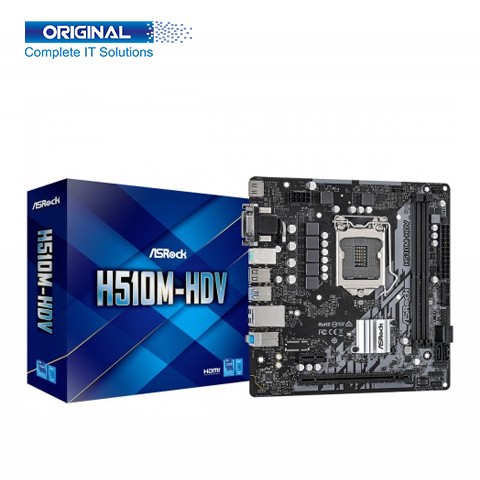 ASRock H510M-HDV 11th Gen Micro ATX Motherboard