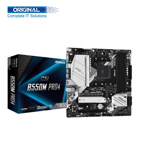 ASRock B550M Pro4 DDR4 3rd Gen AMD Motherboard