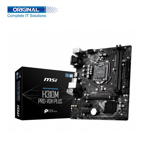 MSI H310M PRO-VDH PLUS 9th/8th Gen Micro ATX Motherboard