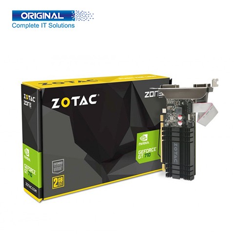 (Bundle With PC) ZOTAC GAMING GeForce GT 710 2GB DDR3 NVIDIA Graphics Card