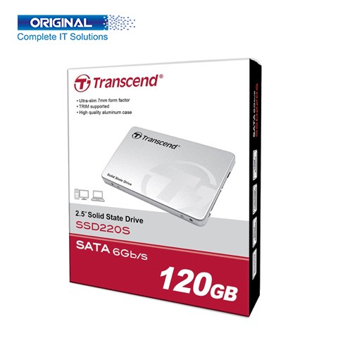 Transcend 220S 120GB 2.5 Inch SATA Solid State Drive