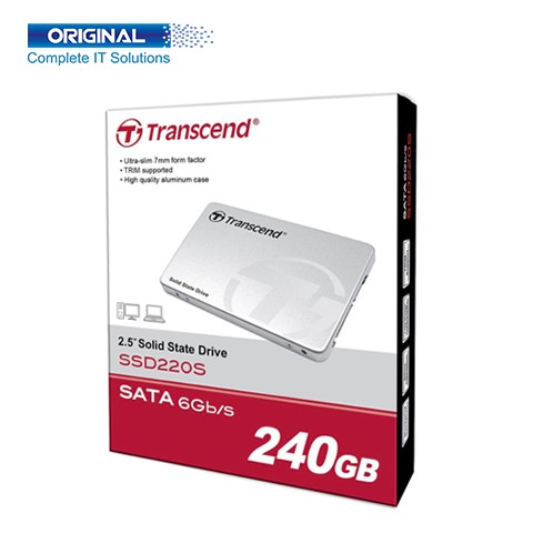 Transcend 220S 240GB 2.5 Inch SATA Solid State Drive