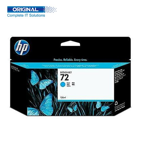 HP 72 130-ml DesignJet Cyan Ink Cartridge C9371A