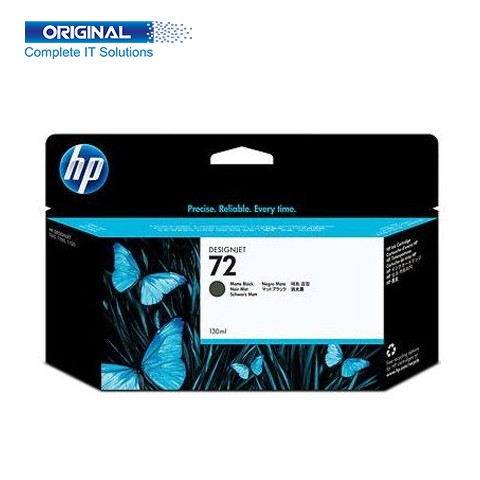 HP 72 130-ml DesignJet Matte Black Ink Cartridge 3WX06A