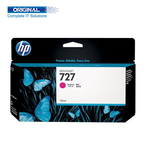 HP 727 130-ml DesignJet Magenta Ink Cartridge B3P20A