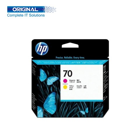 HP 70 Magenta and Yellow DesignJet Printhead