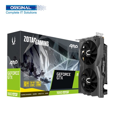 ZOTAC GAMING GeForce GTX 1660 SUPER AMP 6GB GDDR6 Graphics Card