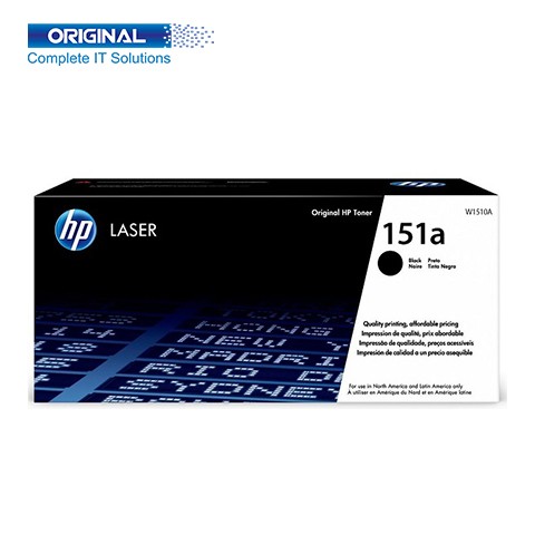 HP 151A Black Original LaserJet Toner (W1510A)