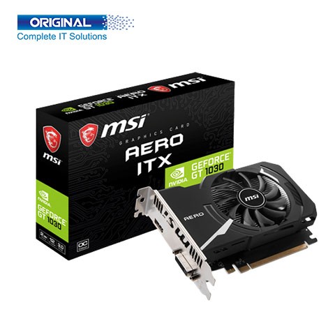 MSI GeForce GT 1030 AERO ITX OC 2GB Graphics Card