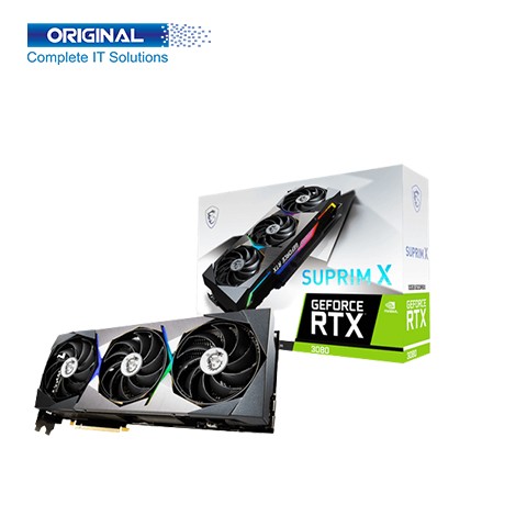 MSI GeForce RTX 3080 SUPRIM X 10G LHR 10GB Graphics Card