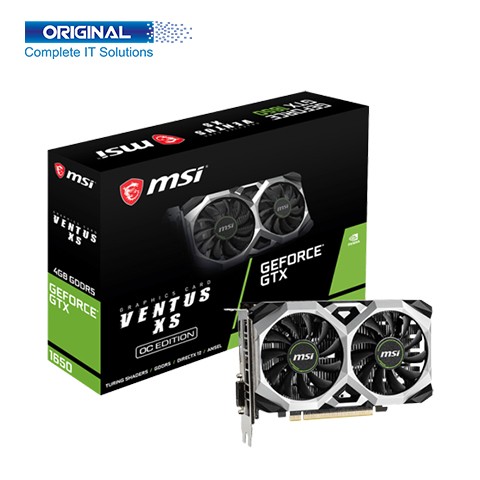 MSI GeForce GTX 1650 VENTUS XS 4G OC Graphics Card