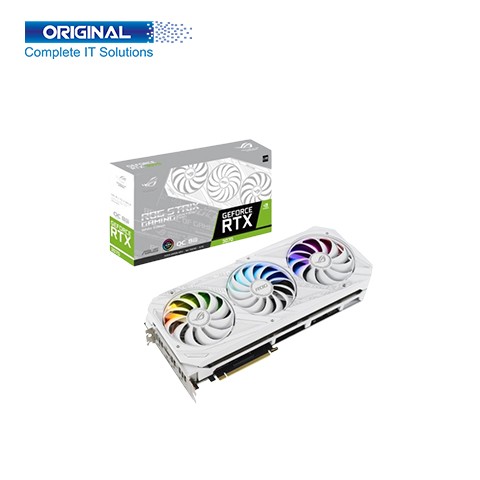 Asus ROG Strix GeForce RTX 3070 V2 White OC Edition 8GB Graphics Card