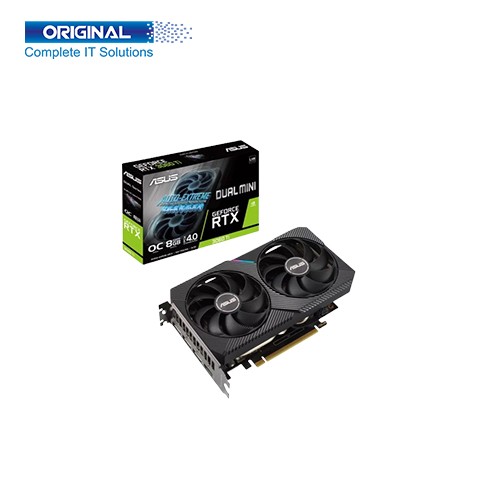 Asus DUAL GeForce RTX 3060 Ti MINI V2 OC Edition 8GB LHR Graphics Card