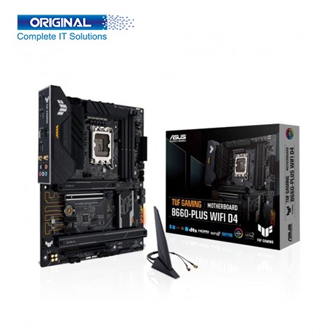 Asus TUF GAMING B660-PLUS WIFI D4 12th Gen ATX Motherboard