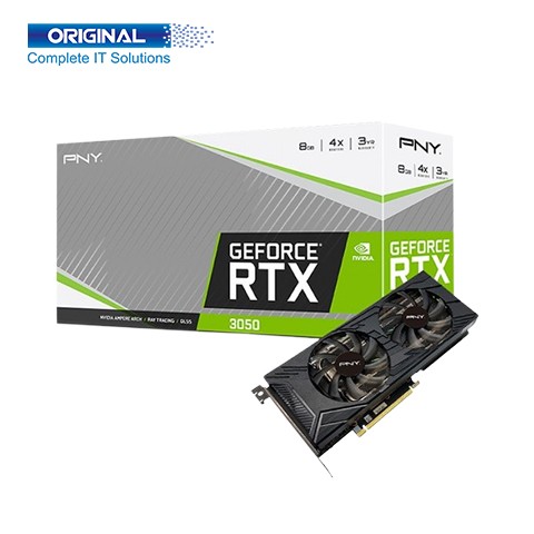 PNY GeForce RTX 3050 8GB UPRISING Dual Fan GDDR6 Graphics Card