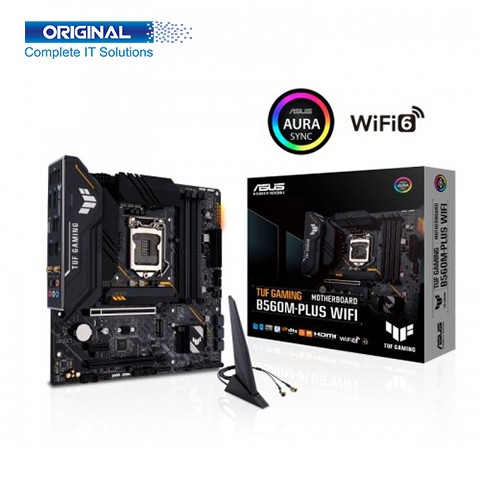 ASUS TUF GAMING B560M-PLUS WIFI Micro ATX Motherboard