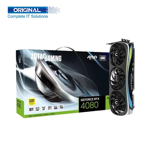 ZOTAC GAMING GeForce RTX 4080 16GB AMP Extreme AIRO GDDR6X Graphics Card