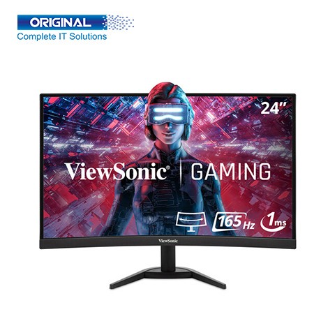 ViewSonic VX2468-PC-MHD 24 Inch Curved Gaming Monitor