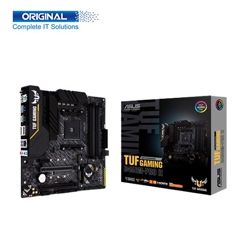 ASUS TUF GAMING B450M-PRO II AMD AM4 Micro-ATX Gaming Motherboard