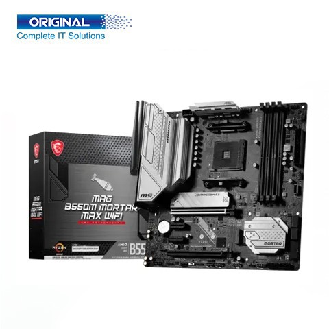 MSI MAG B550M MORTAR MAX WIFI AMD AM4 Micro-ATX Motherboard