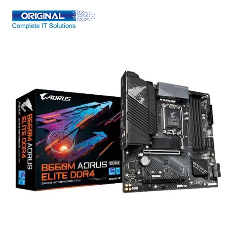 Gigabyte B660M AORUS ELITE DDR4 12th Gen Micro ATX Motherboard