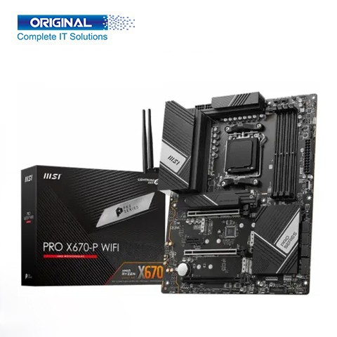 MSI PRO X670-P WIFI DDR5 AMD AM5 ATX Motherboard