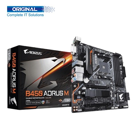 Gigabyte B450 AORUS M AMD Micro ATX Motherboard