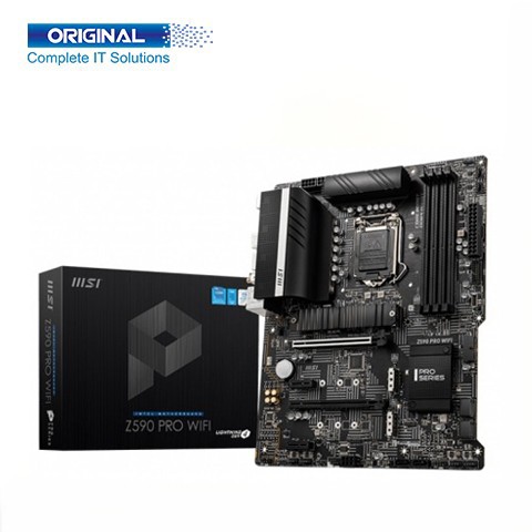 MSI Z590 Pro Wi-Fi Intel 11th Gen ATX Motherboard