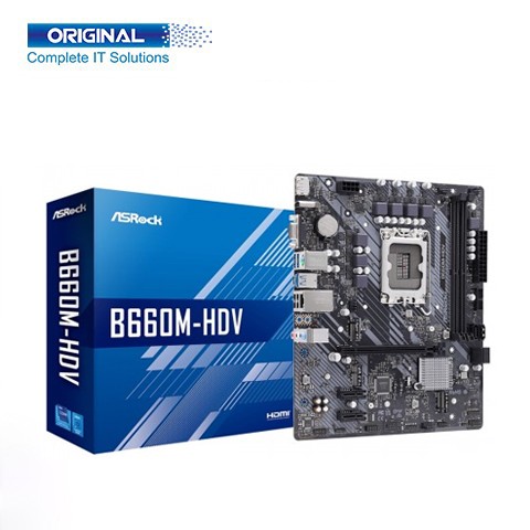 ASRock B660M-HDV 12th Gen Micro ATX Motherboard