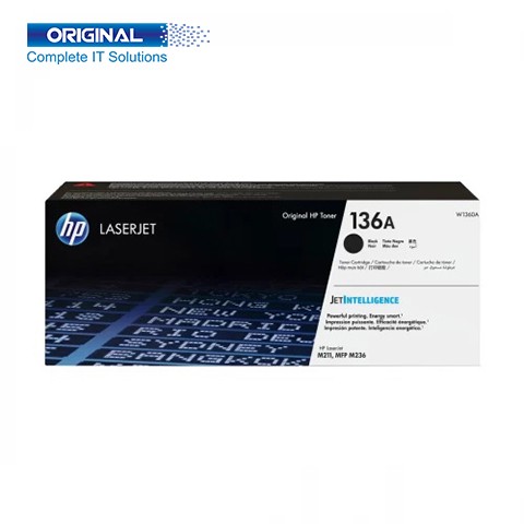 HP 136A Black Original LaserJet Toner (W1360A)