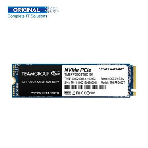 Team MP33 PRO 2TB M.2 PCIe Gen3 NVMe SSD