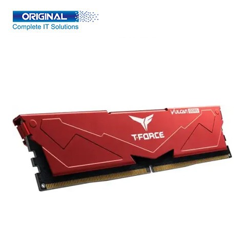 Team VULCAN RED 8GB DDR5 5200MHz Gaming Desktop RAM