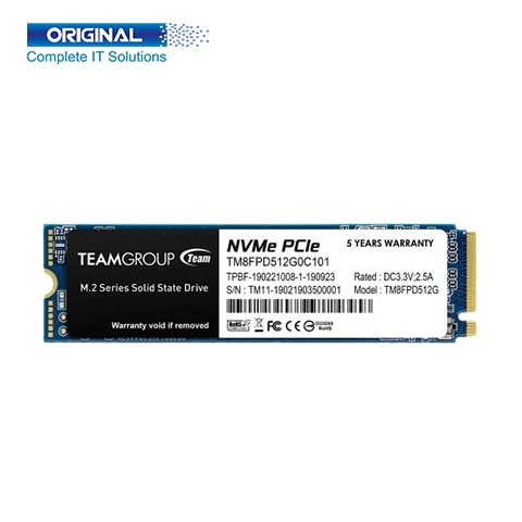 Team MP33 PRO 512GB M.2 PCIe Gen3 NVMe SSD