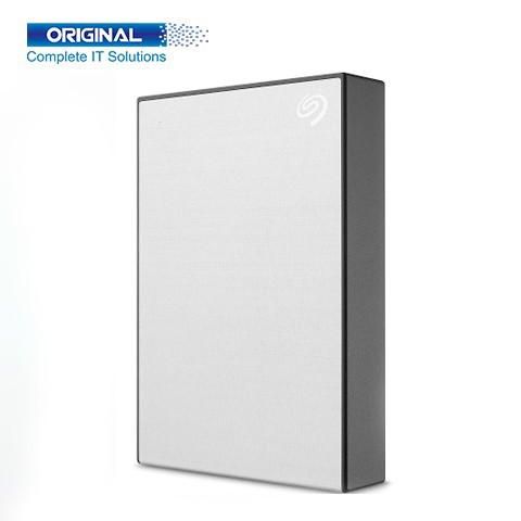 Seagate One Touch 4TB Portable Silver External HDD