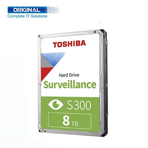 Toshiba S300 8TB 7200RPM 3.5 Inch Surveillance HDD