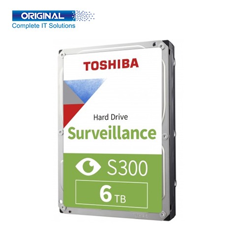 Toshiba S300 6TB 5400RPM 3.5" Surveillance HDD