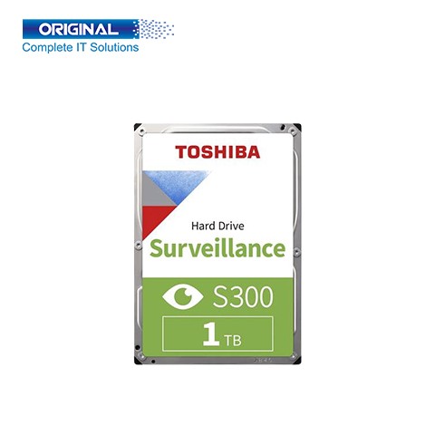 Toshiba S300 1TB 5700RPM 3.5 Inch Surveillance HDD