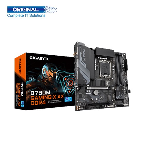Gigabyte B760M GAMING X AX DDR4 13th and 12th Gen Motherboard