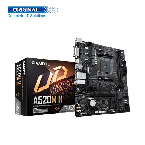 Gigabyte A520M H AM4 Micro ATX Motherboard