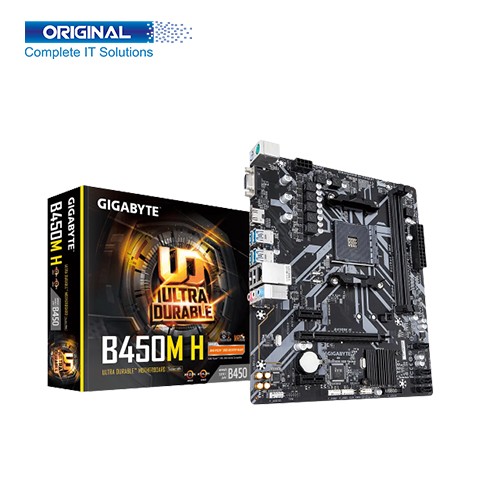 Gigabyte B450M H AMD AM4 Micro ATX Motherboard